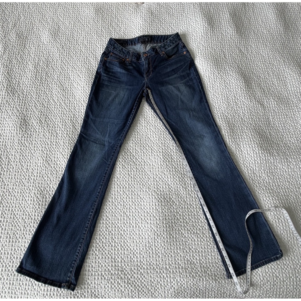Lucky Brand Lolita Bootcut Jeans Womens 4/27 Dark Wash Denim Mid Rise Blue